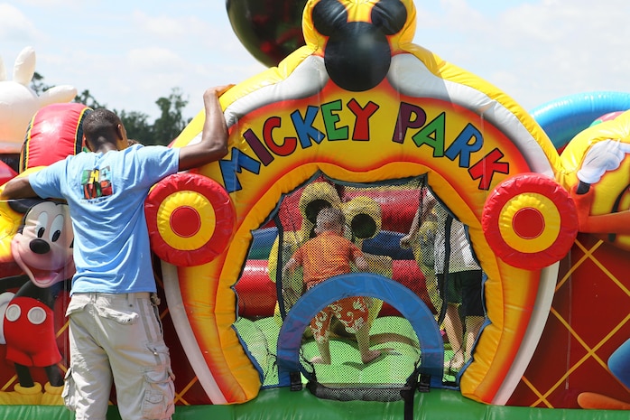 The Exceptional Family Member Program hosted a Spring Fling aboard the Marine Corps Air Station New River Marina, July 22. 