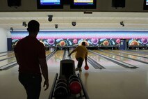 More than 30 Marines participated in the Headquarters and Headquarters Squadron 2013 Bowling Tournament at the air station bowling alley, July 25.