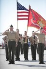Sergeants Major Holly and Bradley Prafke made history by retiring together after having served in the Marine Corps for 30 years each during a dual retirement ceremony at the Marine Aviation Logistics Squadron 29 flight line, July 26. The Prafkes are the first Marines to reach the rank of sergeant major together and retire at the same ceremony.  