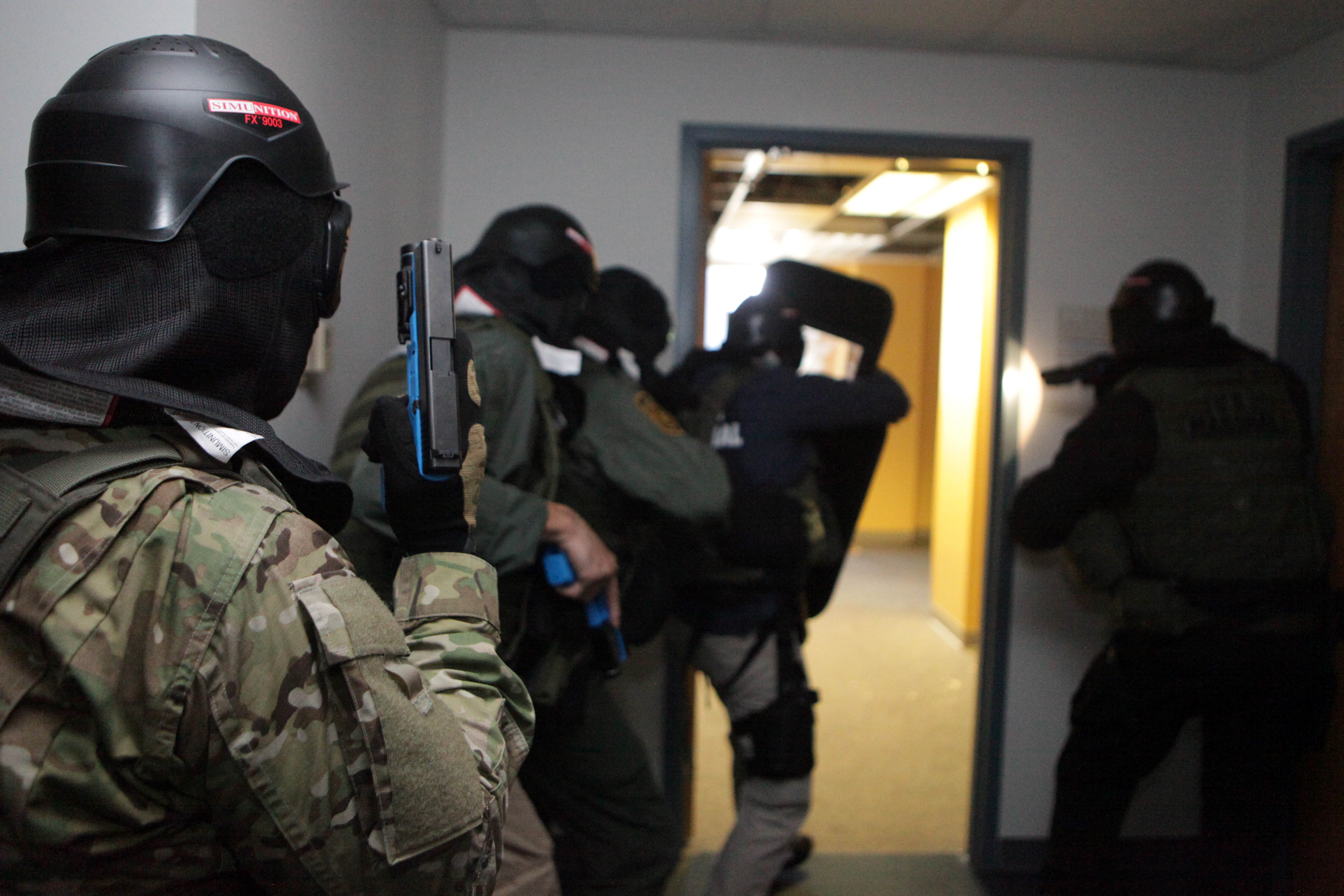 Special reaction team trains for any situation at Marine Corps Support