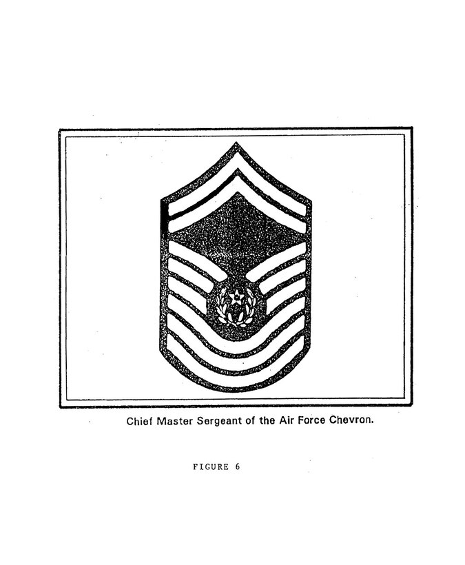 Figure 6. Chief Master Sergeant of the Air Force Chevron