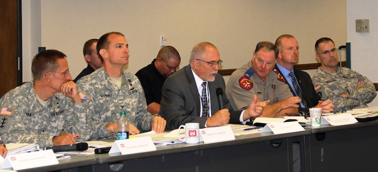 Partners from the State of Texas and other Federal agencies joined in the discussions with the Army Corps of Engineers for the SWD-hosted Hurricane Table Top Exercise. 