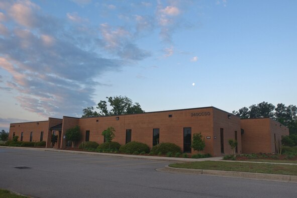Photo showing the former 240th Combat Communications Squadron at McEntire Joint National Guard Base, South Carolina Air National Guard, April 27, 2005.  
(U.S. Air National Guard photo by Senior Master Sgt. Edward Snyder/Released)
