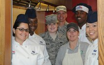 The Fly by Inn Flight Kitchen epitomized the 5th Bomb Wing commander's vision of mission ownership. This year, the facility served 26,000 customers, produced 380 meals and more than 5,000 flight meals. Additionally, they provided 24-hour operations for three exercises and stood-up the Alert Kitchen to increase feeding capability by 8,000 customers. (Courtesy photo) 