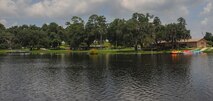Grassy Pond is a 500-acre Military recreation area in Lakeland Ga. Military members, retirees, DOD civilians and their families can rent one of the 17 cabins, camp in one of the 39 RV and tent sites or spend the day on the 275-acre pond. (U.S. Air Force photo by Airman Alexis Grotz/Released)