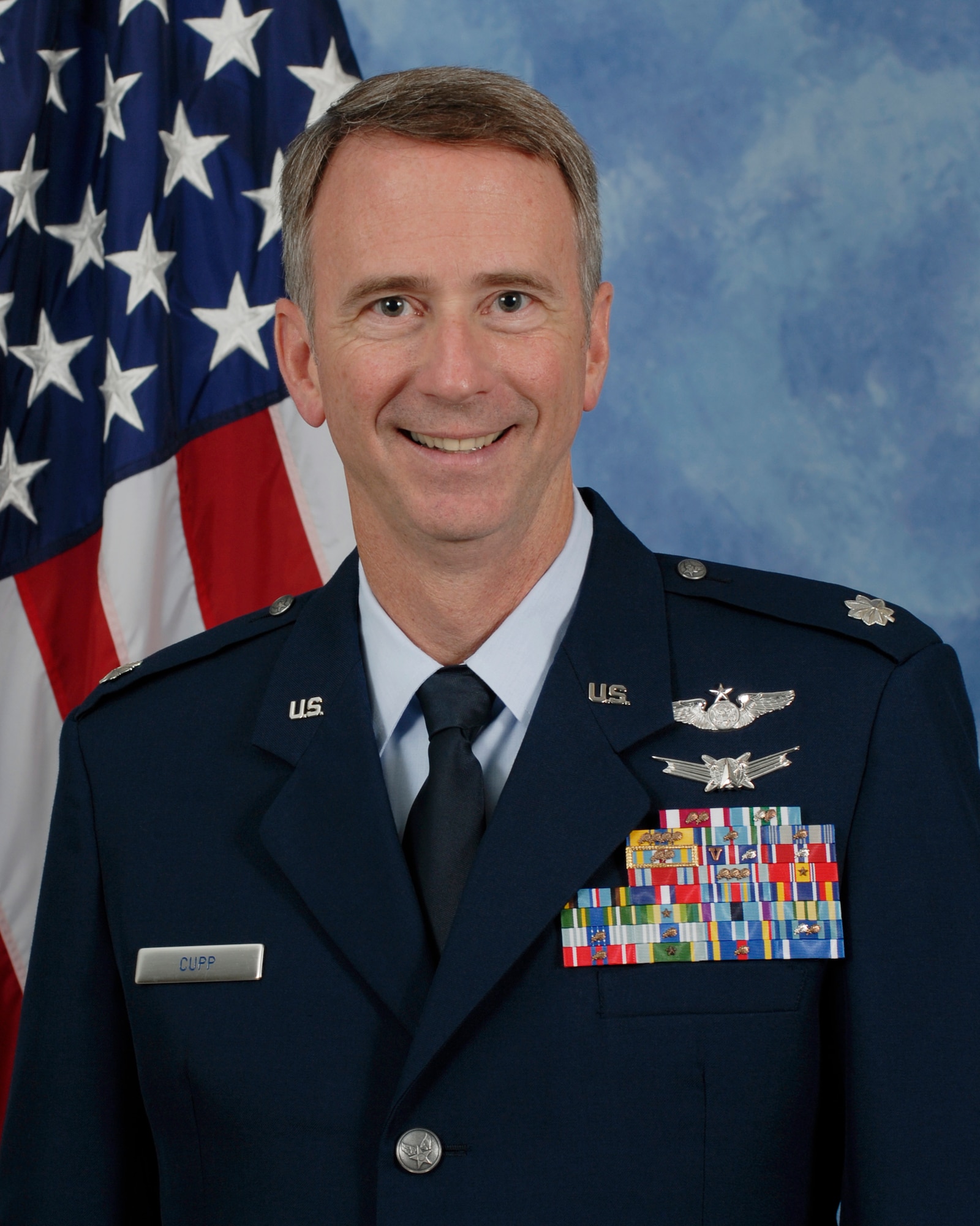 Retired Lt. Col. Andrew "Dixie" Cupp. (Official Air Force photo)