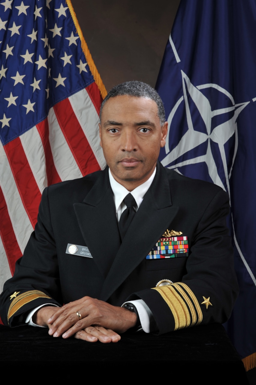 Vice Admiral Bruce Grooms > United States Navy > BioDisplay