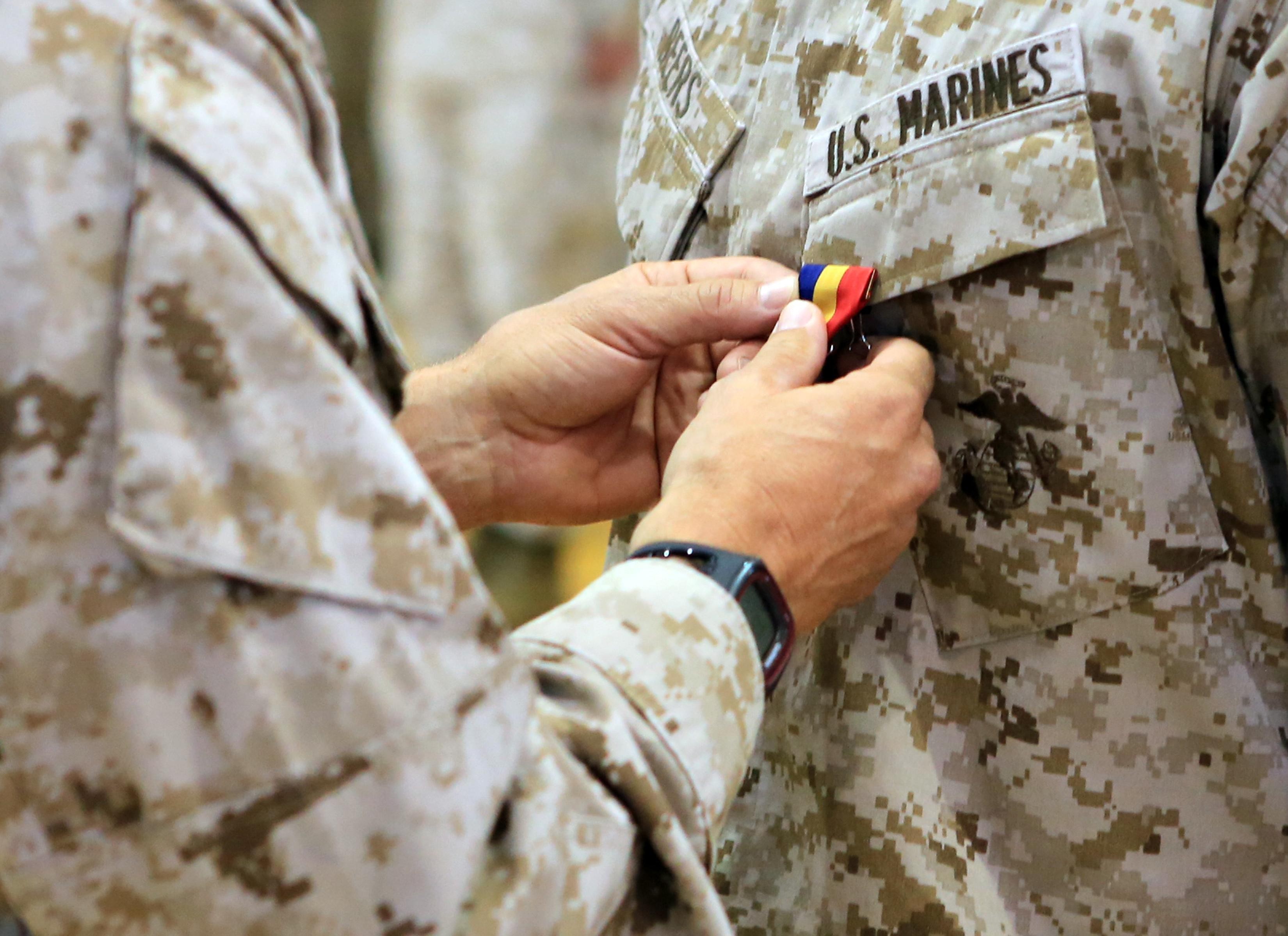 Five Camp Lejeune Marines receive highest award for heroism