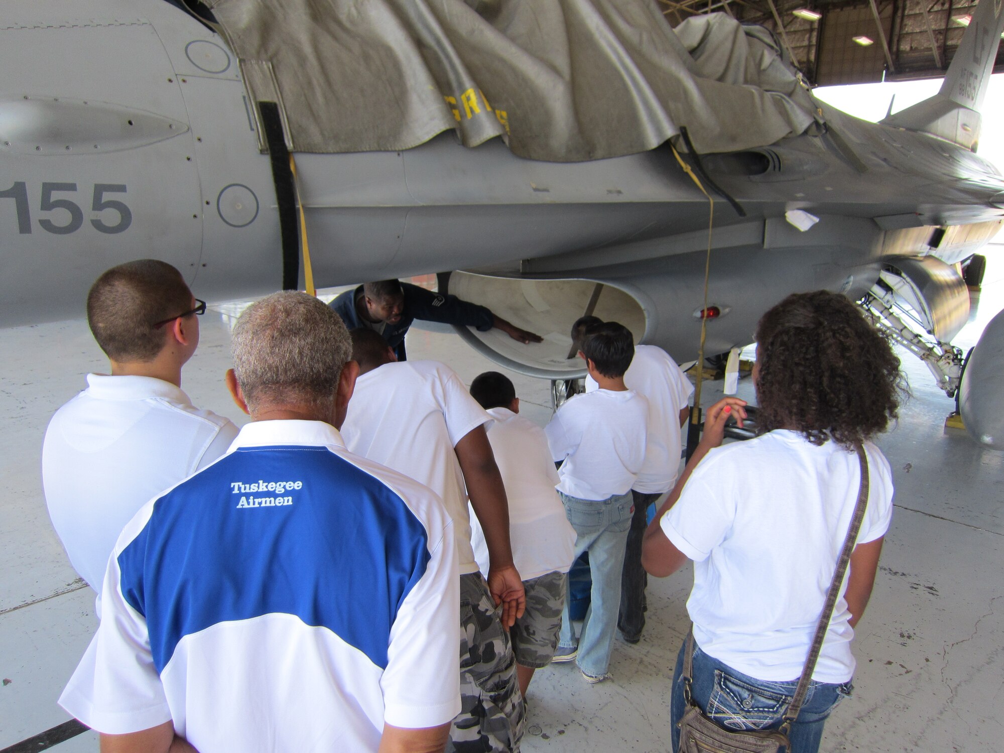 Seventeen students, with a desire to fly, had the chance to explore the world of aviation during the Aviation Career Education (ACE) Academy last week.  The highlight of the week long program was a tour and the chance to experience flying in a simulator at Luke Air Force Base, Ariz.  