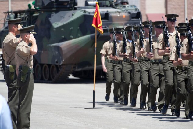 3rd Assault Amphibian Battalion Receives New Commander 1st
