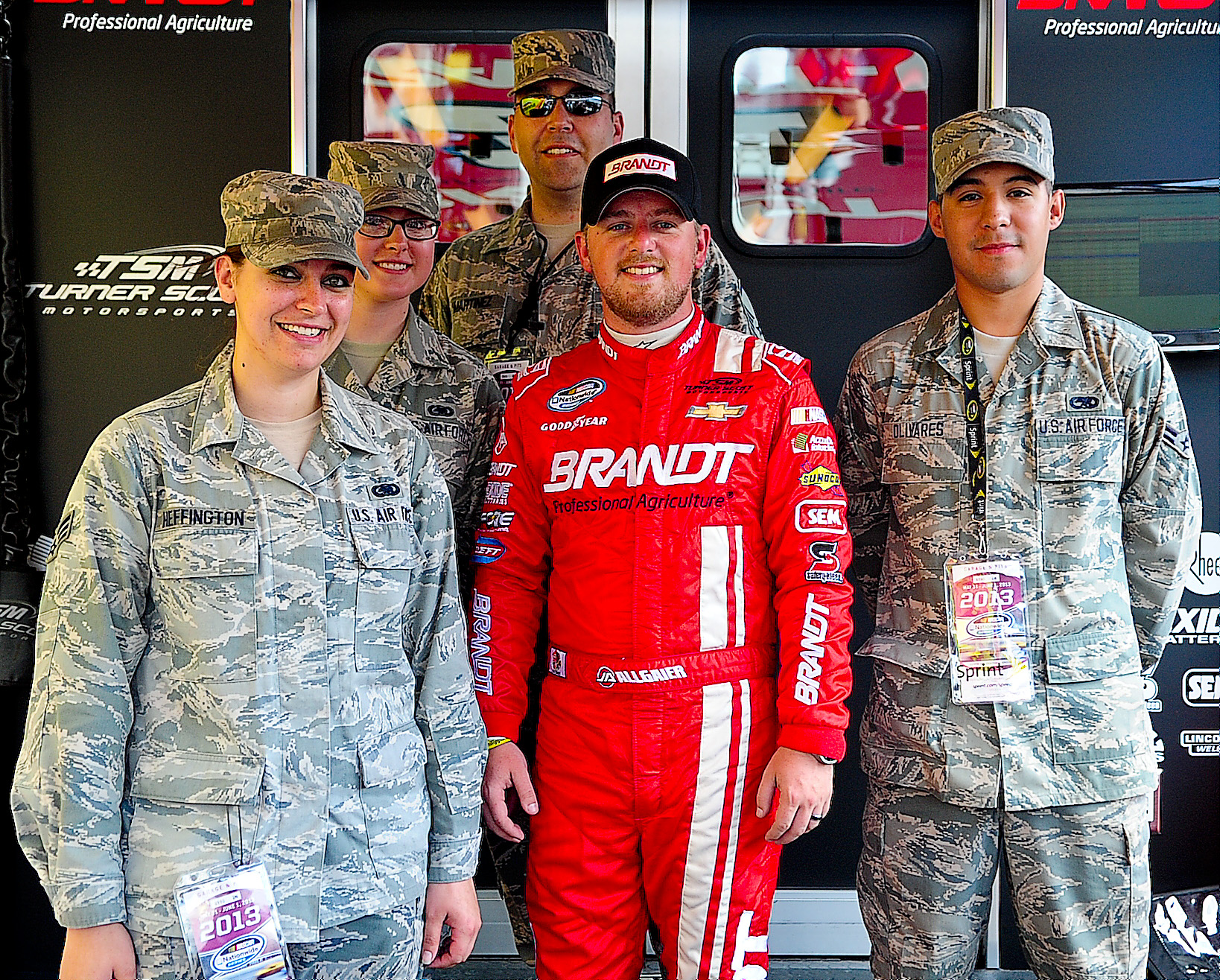 Airmen experience NASCAR first hand > Air Force > Article Display