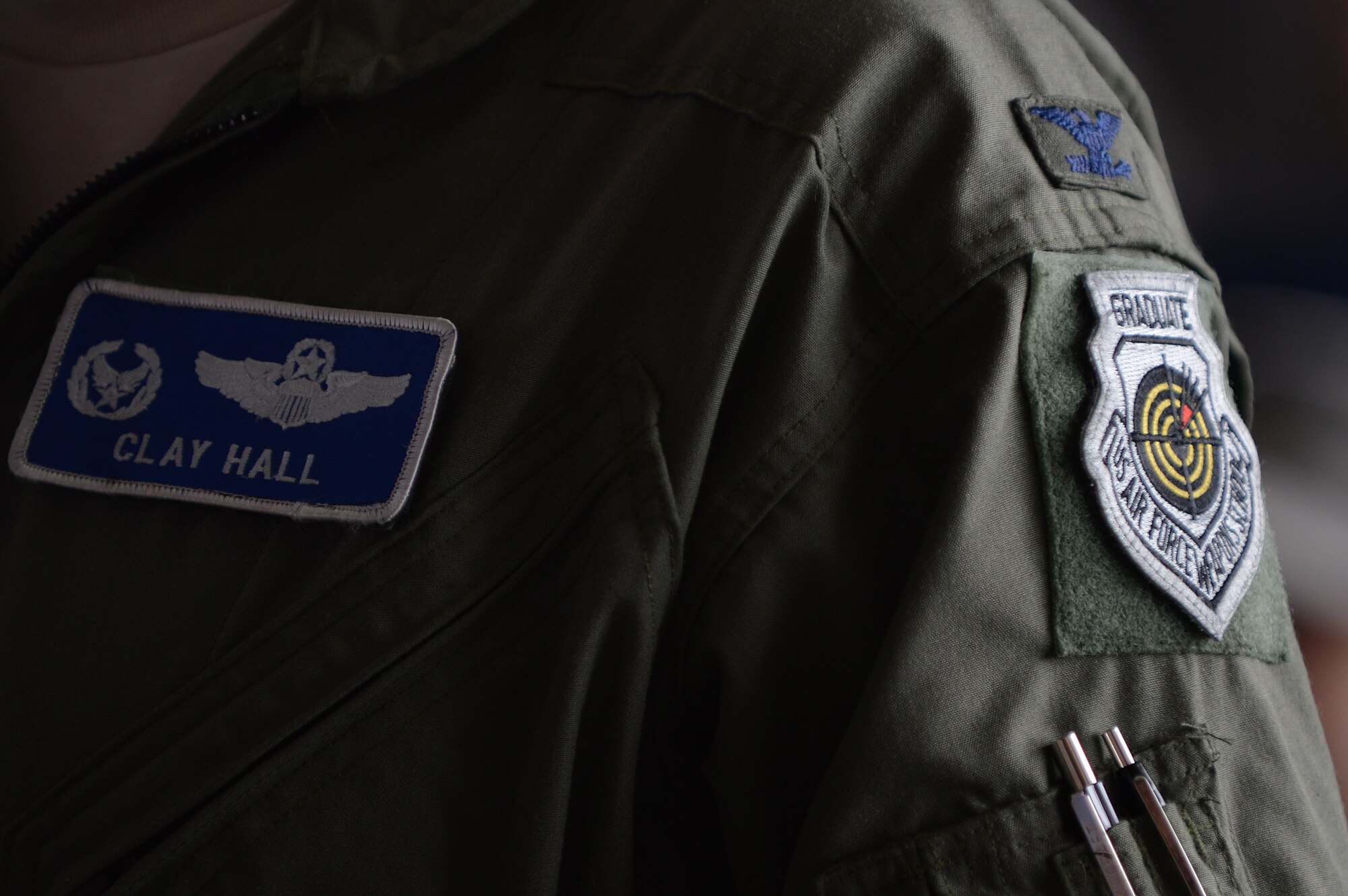 Col. Clay Hall, 20th Fighter Wing commander, supports the 9th Air Force change of command ceremony at Shaw Air Force Base, S.C., May 31, 2013. Maj. Gen. Jake Polumbo took command of 9th Air Force from Maj. Gen. Lawrence Wells. Wells retired after 35 years of active duty service in the United States Air Force. (U.S. Air Force photo by Airman 1st Class Daniel Blackwell/Released)