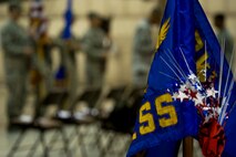 MINOT AIR FORCE BASE, N.D.  5th Maintenance Group Airmen bid farewell to the lineage of the 5th Maintenance Operations Squadron during an inactivation ceremony, May 31. The squadron was comprised of three flights which included the Programs and Resource Flight, Maintenance Training Flight, and the Maintenance Operations Flight. The squadron was in charge of the administrative oversight of more than 120 Airmen. (U.S. Air Force photos/Senior Airman Brittany Y. Auld)