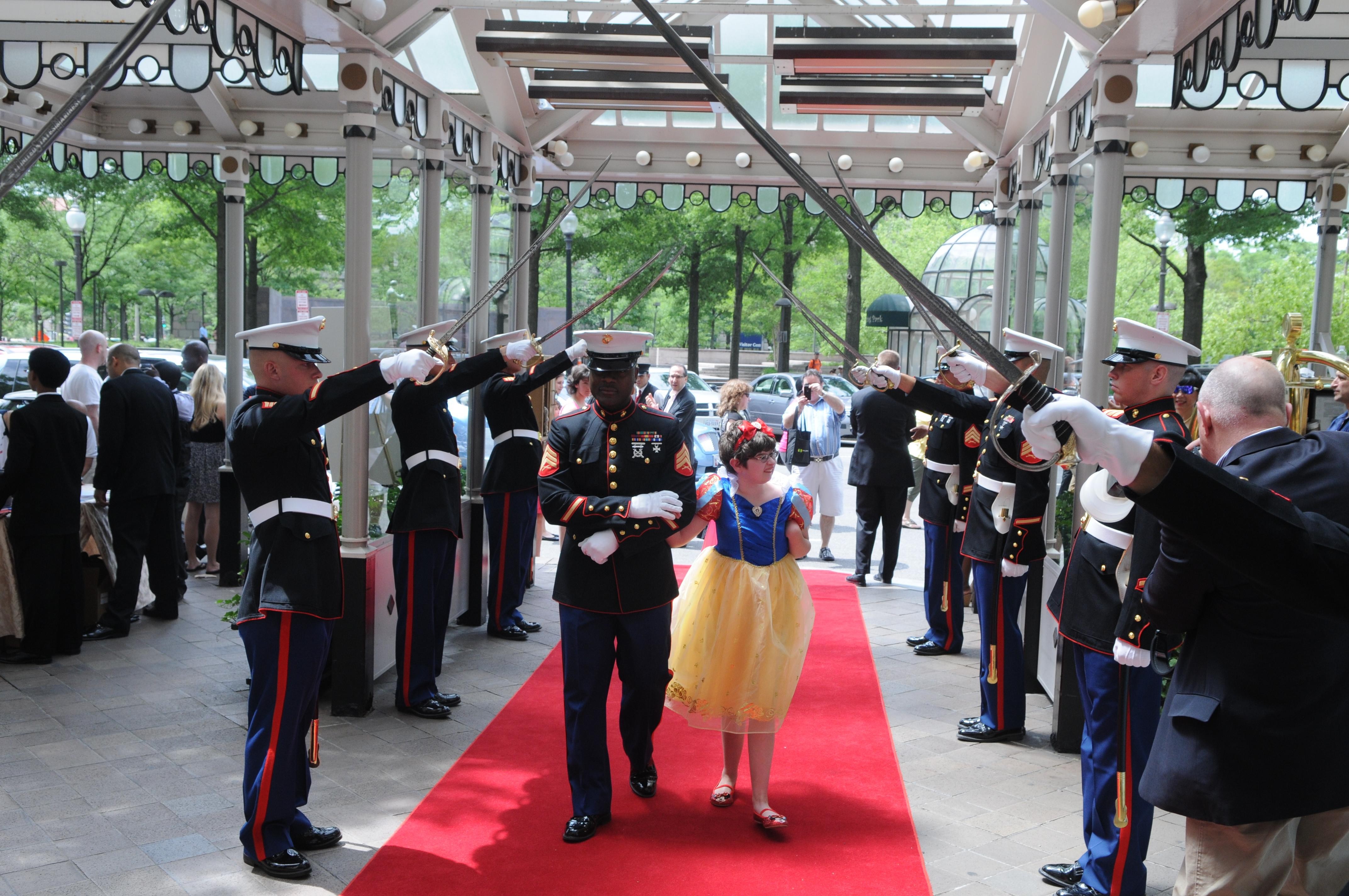 Specialneeds ball enlists Quantico Marines, serves Quantico children