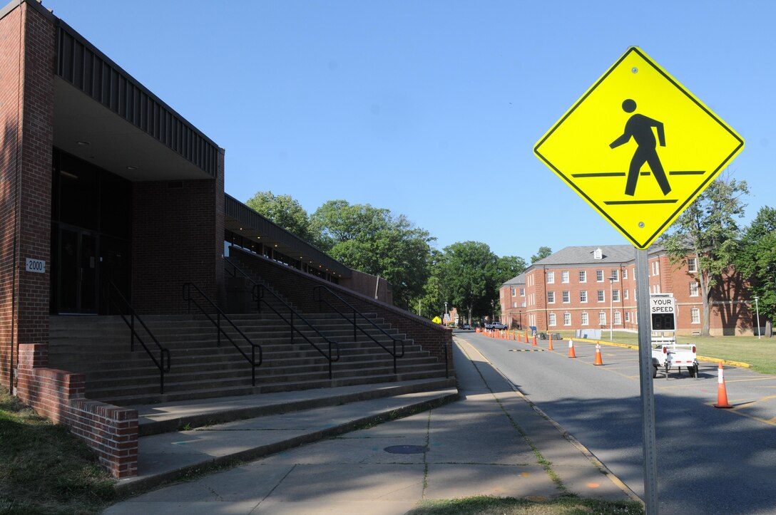 Hawkins Avenue is scheduled to be closed from June 10 to June 21 while the sidewalk in front of Bruce Hall is doubled in width, a move that is intended to make the street crossing there safer by allowing more room to walk while slowing traffic. 