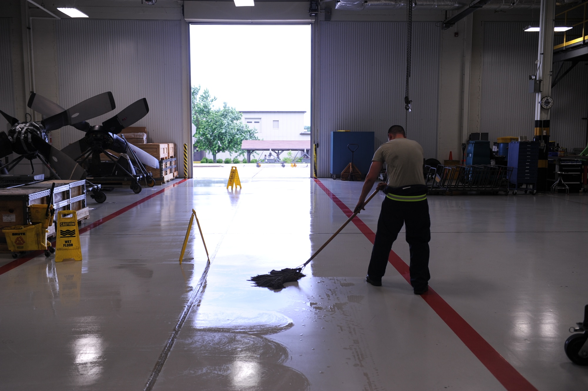 The 19th Maintenance Squadron is the world’s largest C-130 unit composed of approximately 1,800 Airman and civilians working around the clock in a variety of global combat airlift missions, and without the help of the 19th Component Maintenance Squadron Centralized Repair Facility’s none of that would be possible. Engines are dismantled and propellers are stripped here before being thoroughly inspected and rigorously tested before flight. The work this shop carries out is imperative to the Combat Airlift mission. Without engines and props the C-130 mission would not get off the ground. The 19th CMS abilities stretch beyond the mission here at Little Rock Air Force Base, Ark. Some of the engines worked on at the 19th CMS’ are completely disassembled for inspection then rebuilt, inspected again and returned to Air Force Special Operation Command where it will be used on specialized mission aircraft. 