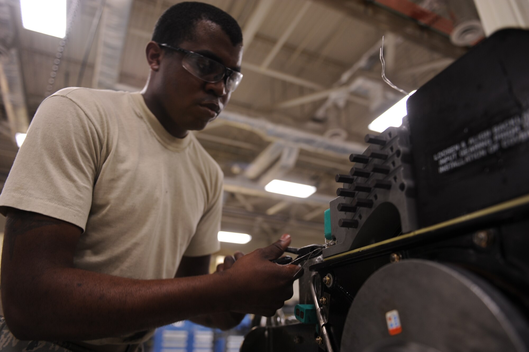 The 19th Maintenance Squadron is the world’s largest C-130 unit composed of approximately 1,800 Airman and civilians working around the clock in a variety of global combat airlift missions, and without the help of the 19th Component Maintenance Squadron Centralized Repair Facility’s none of that would be possible. Engines are dismantled and propellers are stripped here before being thoroughly inspected and rigorously tested before flight. The work this shop carries out is imperative to the Combat Airlift mission. Without engines and props the C-130 mission would not get off the ground. The 19th CMS abilities stretch beyond the mission here at Little Rock Air Force Base, Ark. Some of the engines worked on at the 19th CMS’ are completely disassembled for inspection then rebuilt, inspected again and returned to Air Force Special Operation Command where it will be used on specialized mission aircraft. 