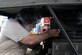 DAYTON, Ohio (06/2013) -- Volunteer Larry Youngblood tries out a fabricated part on the M151 Jeep. (U.S. Air Force photo)