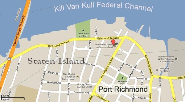 Location/Date of Information Session:
Reformed Church on Staten Island
54 Port Richmond Ave. Staten Island, New York
