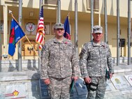 New York National Guardmembers Capt. Joseph Merrill and 1st Sgt. James Meltz earned Bronze Star Medals with Valor Nov. 11 for "direct actions that lead to the repulsion of enemy forces without the injury or death to U.S. forces."