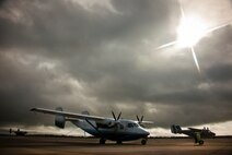 The Air Force Special Operations Command-owned C-145 Skytrucks are now the primary aircraft on the 919th Special Operations Wing flightline at Duke Field. The aircraft is used in Aviation Foreign Internal Defense training, the new mission of the reserve wing. The wing’s 5th Special Operations Squadron currently trains active-duty and reserve Airmen on the new mission. The 711th Special Operations Squadron will be reserve operational AVFID squadron with its active-duty counterpart the 6th Special Operations Squadron. (U.S. Air Force photo/Tech. Sgt. Samuel King Jr.)