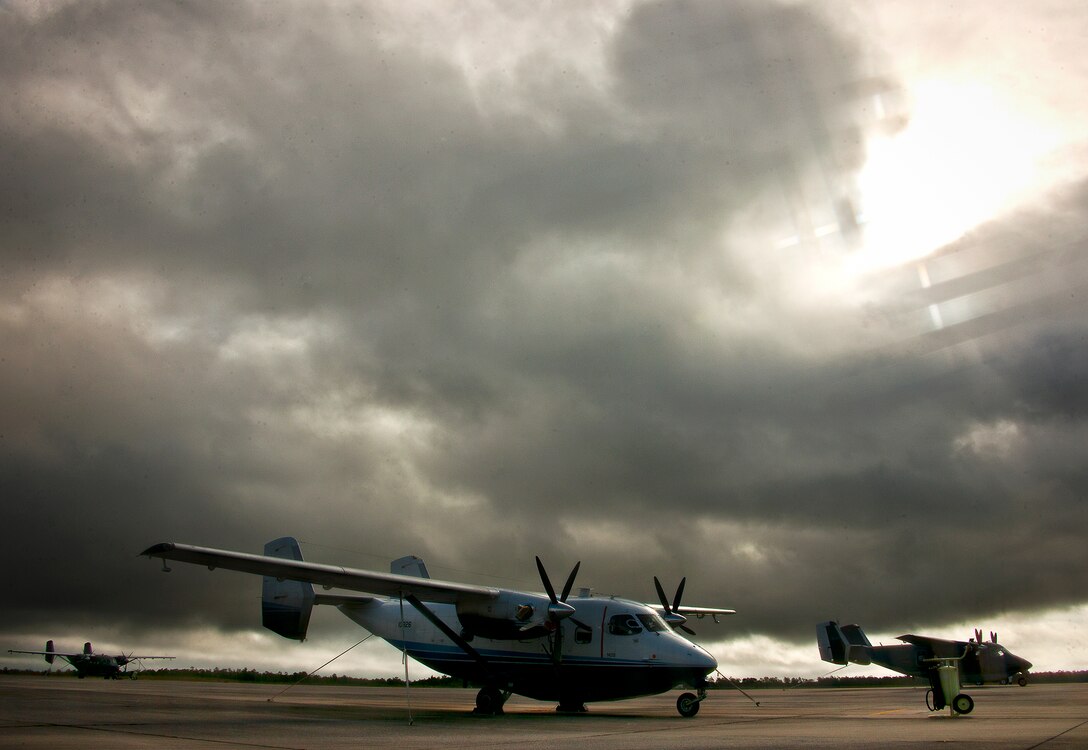 The Air Force Special Operations Command-owned C-145 Skytrucks are now the primary aircraft on the 919th Special Operations Wing flightline at Duke Field.  The aircraft is used in Aviation Foreign Internal Defense training, the new mission of the reserve wing.  The wing’s 5th Special Operations Squadron currently trains active-duty and reserve Airmen on the new mission.  The 711th Special Operations Squadron will be reserve operational AVFID squadron with its active-duty counterpart the 6th Special Operations Squadron.  (U.S. Air Force photo/Tech. Sgt. Samuel King Jr.)
