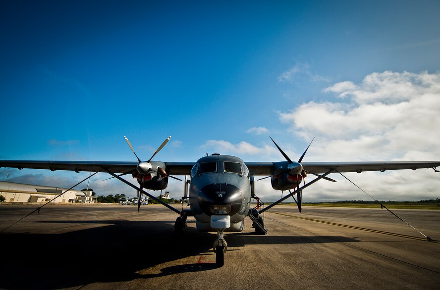 The Air Force Special Operations Command-owned C-145 Skytruck is now the primary aircraft on the 919th Special Operations Wing flightline at Duke Field.  The aircraft is used in Aviation Foreign Internal Defense training, the new mission of the reserve wing.  The wing’s 5th Special Operations Squadron currently trains active-duty and reserve Airmen on the new mission.  The 711th Special Operations Squadron will be reserve operational AVFID squadron with its active-duty counterpart the 6th Special Operations Squadron.  (U.S. Air Force photo/Tech. Sgt. Samuel King Jr.)