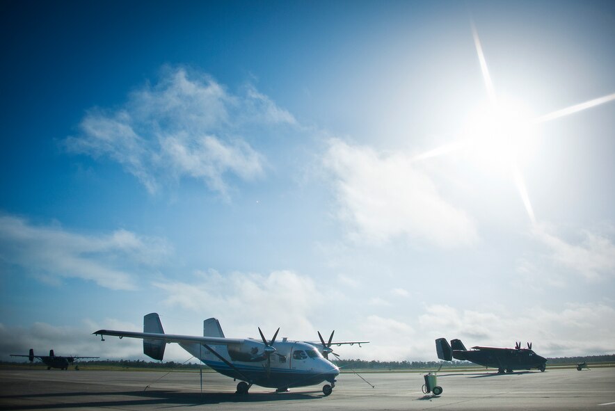 The Air Force Special Operations Command-owned C-145 Skytrucks are now the primary aircraft on the 919th Special Operations Wing flightline at Duke Field.  The aircraft is used in Aviation Foreign Internal Defense training, the new mission of the reserve wing.  The wing’s 5th Special Operations Squadron currently trains active-duty and reserve Airmen on the new mission.  The 711th Special Operations Squadron will be reserve operational AVFID squadron with its active-duty counterpart the 6th Special Operations Squadron.  (U.S. Air Force photo/Tech. Sgt. Samuel King Jr.)