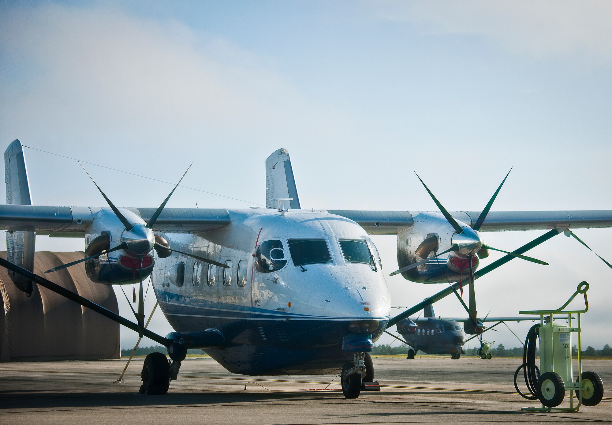 The Air Force Special Operations Command-owned C-145 Skytruck is now the primary aircraft on the 919th Special Operations Wing flightline at Duke Field.  The aircraft is used in Aviation Foreign Internal Defense training, the new mission of the reserve wing.  The wing’s 5th Special Operations Squadron currently trains active-duty and reserve Airmen on the new mission.  The 711th Special Operations Squadron will be reserve operational AVFID squadron with its active-duty counterpart the 6th Special Operations Squadron.  (U.S. Air Force photo/Tech. Sgt. Samuel King Jr.)