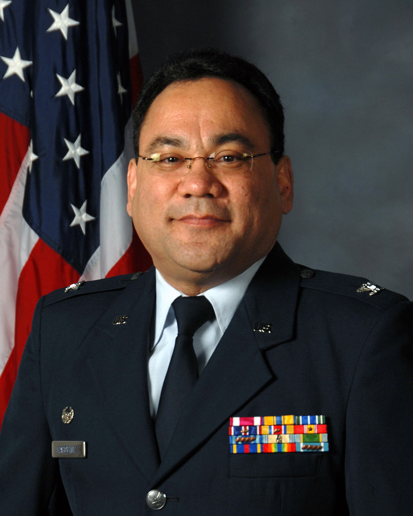 Col. Florencio Marquinez, 180th Fighter Wing Medical Group Commander
