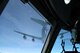 An Air Force KC-135E Stratotanker assigned to the 134th Air Refueling Wing, Tennessee Air National Guard conducts in-flight refueling operation during Joint Forces Exercise-Vulnerability on May 31, 3013. (Photo by: Maj. Loren Bymer)
