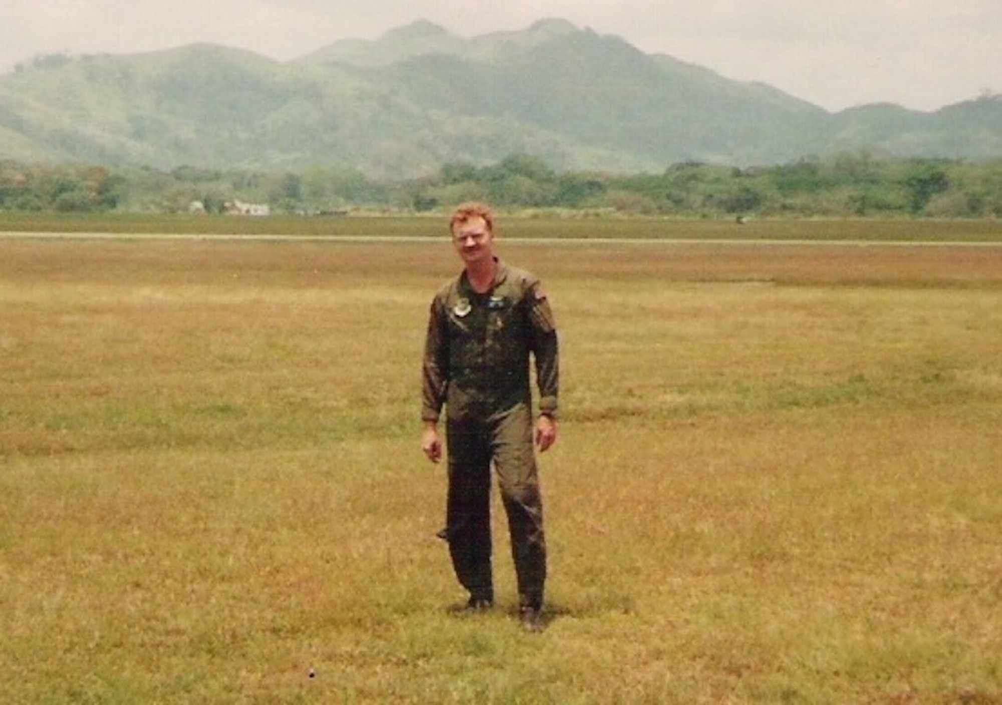 Then Staff Sgt. Gordon Scott, special operations loadmaster, poses for a photo in Honduras in 1986. Scott, who retired as a chief master sergeant, was recently inducted into the Commando Hall of Honor for his contributions to the special operations community. (courtesy photo)