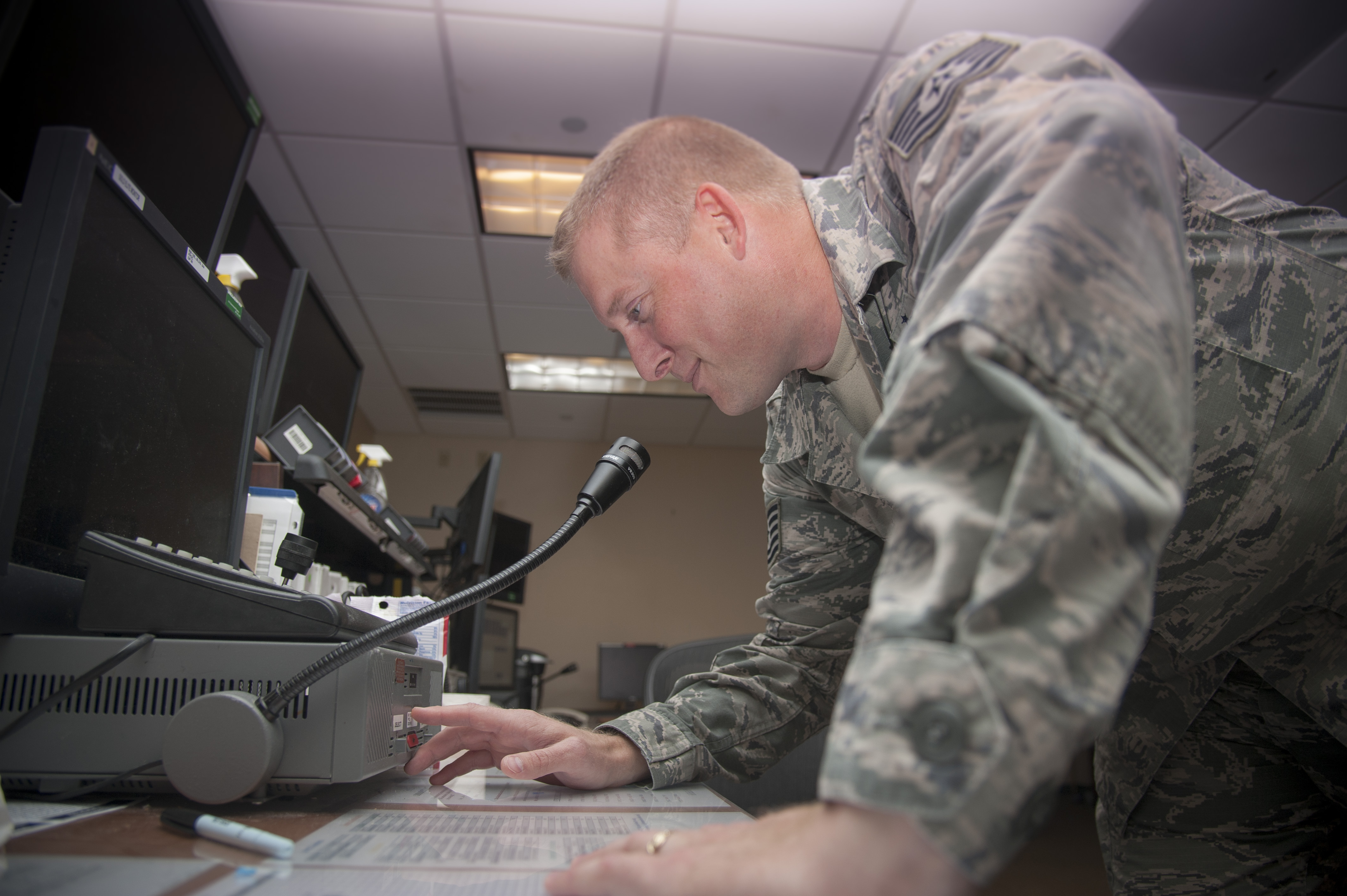 Command Post Nerve center of the base > Laughlin Air Force Base