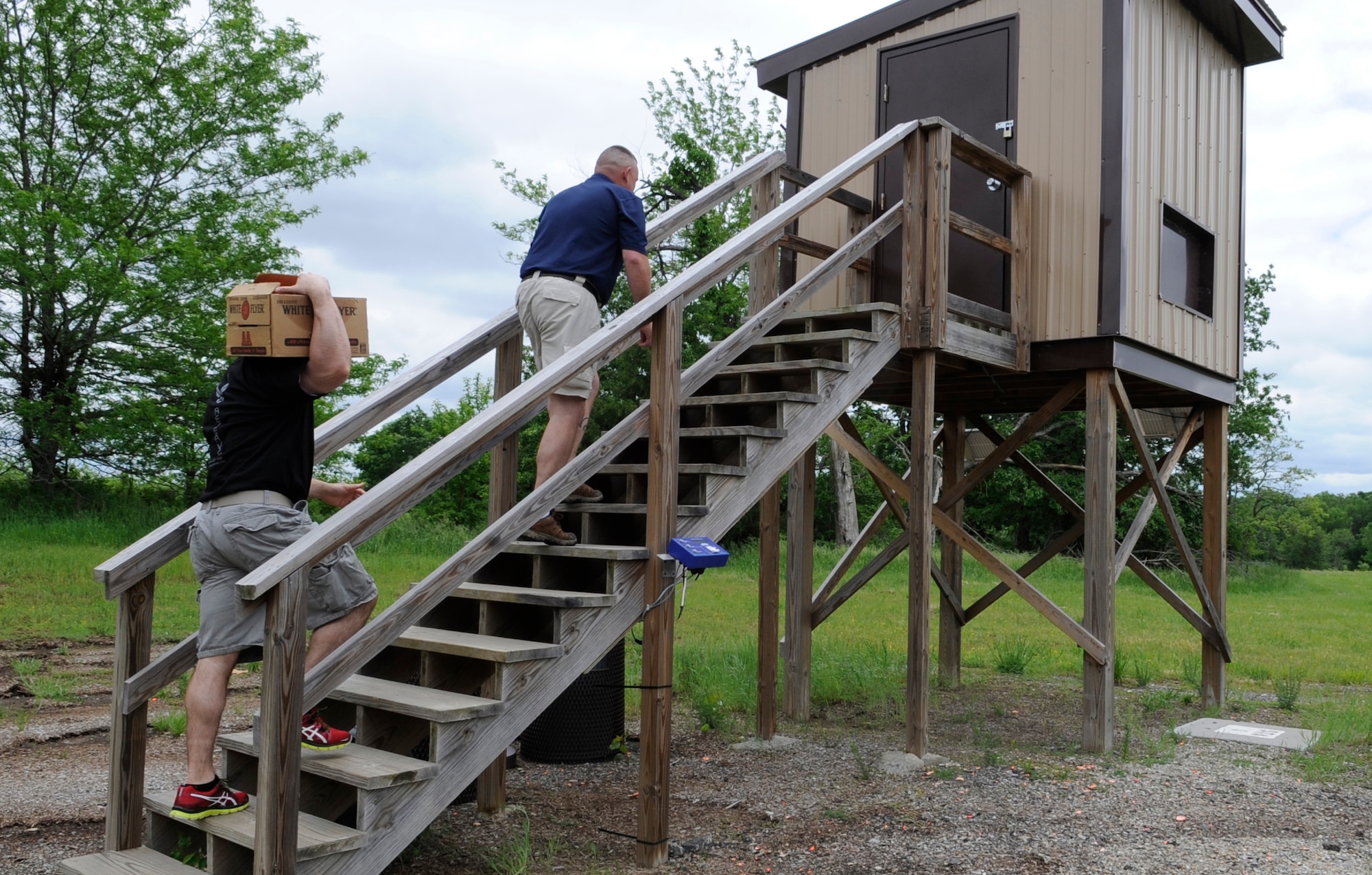 The Whiteman Air Force Base Skeet and Trap Range is open year-round to all military members.  Registered members of the range are allowed to bring non-military guests. The one-time membership fee is $30, and a box of 135 clay pigeons from Outdoor Recreation is $11. (U.S. Air Force photo by Staff Sgt. Alexandra M. Boutte/Released)