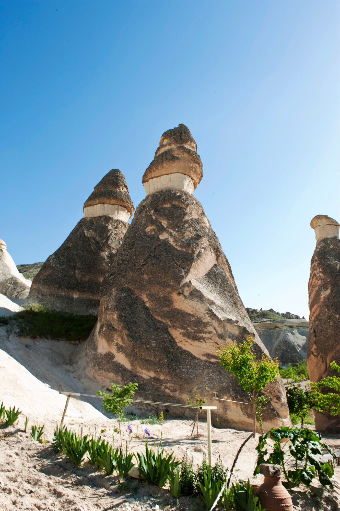 “Fairy Chimney” rock formations stand tall in the Cappadocia region May 5, 2013, at Nevsehir Province, Turkey. Cappadocia is internationally renowned for its unique rock formations. (U.S. Air Force photo by Senior Airman Daniel Phelps/Released)