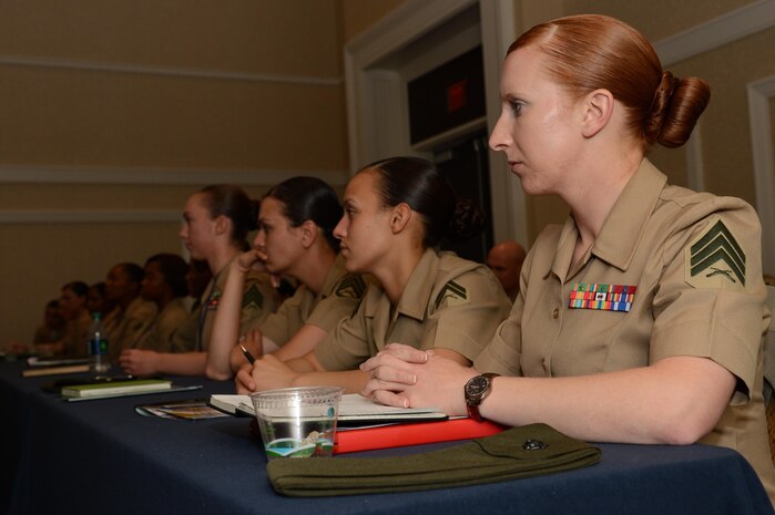 Approximately 75 Marines from Marine Corps Base Quantico and the surrounding area attended the 2013 Joint Women’s Leadership Symposium at the Gaylord National Resort and Convention Center in Washington, D.C., on June 6-7, 2013.