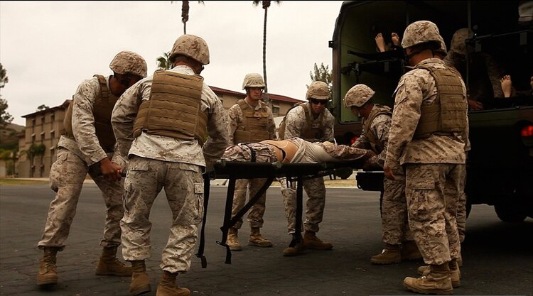 1st Medical Battalion Conducts First Public Mass Casualty Drill 1st