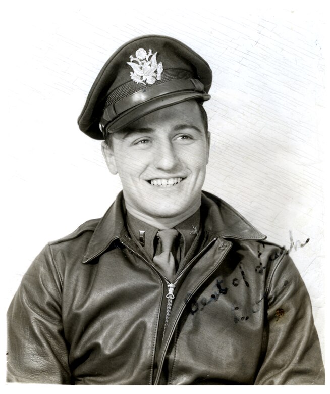 2nd Lt. Robert Pioli, Bombardier, was assigned to the 2nd Bomb Group, 96th Squadron during World War II.  During a raid over Yugoslavia, Pioli's B-17 was shoot down and he became a Prisoner of War.