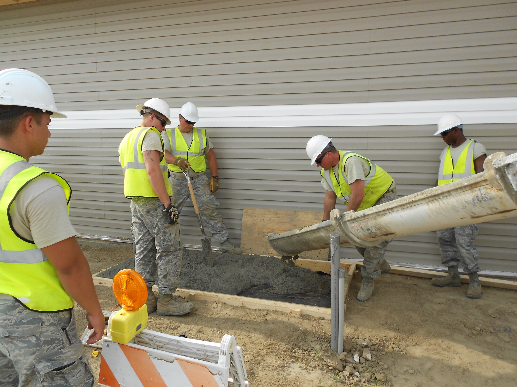 Members of the 477th Civil Engineer Squadron complete repairs on Fletcher Field in Clarksdale, Miss. May 27- June 8. Every year the unit spends their annual tour completing Innovative Readiness Training projects. 

Fletcher Field was opened July 5, 1942. It was used by the United States Army Air Forces as a contract basic flying training airfield. It was operated by the 2154th Air Base Unit, Contract Elementary Flying School, Clarksdale School of Aviation. Students were trained on the Fairchild PT-23 and the Boeing-Stearman PT-17 trainers.  When the last class graduated Oct. 14, 1944 the airfield was turned over to civil authorities.  Since 1944 Fletcher Field has been used as the Clarksdale Municipal Airport. (Courtesy Photo) 