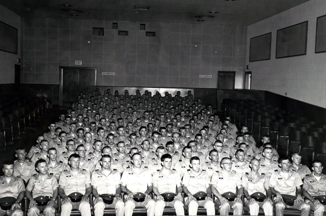 MCGHEE TYSON AIR NATIONAL GUARD BASE, Tenn. – More than 120 officer candidates assemble for an early, unknown event. The Academy of Military Science (AMS) opened its doors April 12, 1971 as the Officer Preparatory Academy. It was renamed in 1973.  Accreditation granted in 1986 was retroactive to the school’s inception with three semester hours in Management-Leadership and Communications and one semester hour in Defense Studies. Its mission was, “To prepare high caliber men and women mentally, morally and physically to become commissioned officers. (U.S. Air National Guard file-photo/Released)