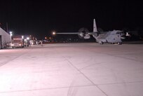 Flight Doctor Maj. Janice McFall and the 463rd Red Devils out of Little Rock Air Force Base, AR. place Corpus Christi hospital patients and nursing home residents onboard the C-130 cargo plane "The Rock" in preparation for Hurricane Ike.  Maj. McFall and her crew are taking the evacuees to Dallas where they will  be cared for until Ike is no longer a threat.  




