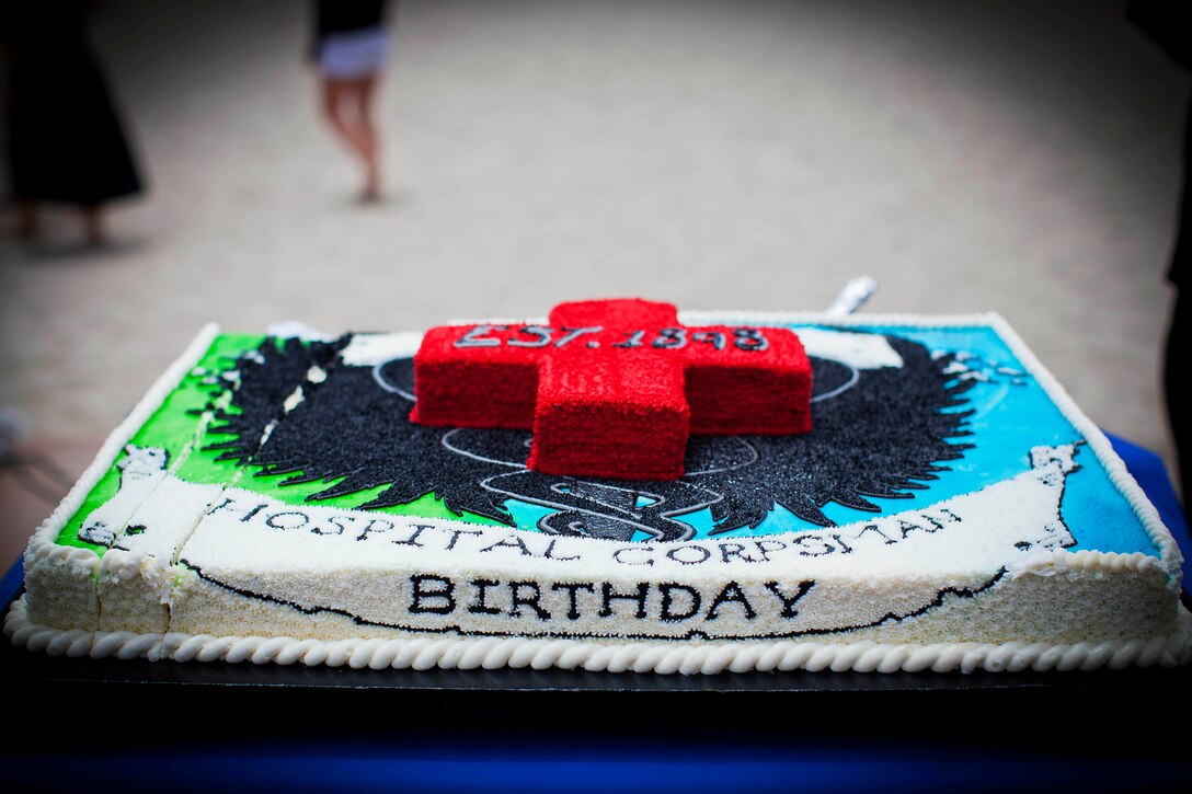 Navy Hospital Corpsmen throughout North County celebrated their 115th birthday during a “Beach Bash” at the Del Mar Beach Resort here June 14.
(PHOTO ILLUSTRATION)
