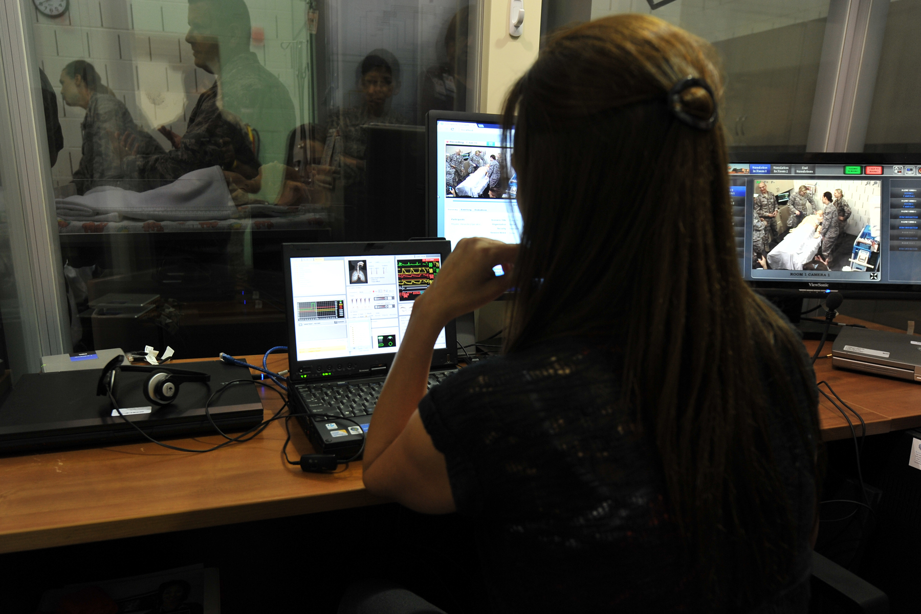 55th Medical Group officially opens high tech SIM Lab > Offutt Air