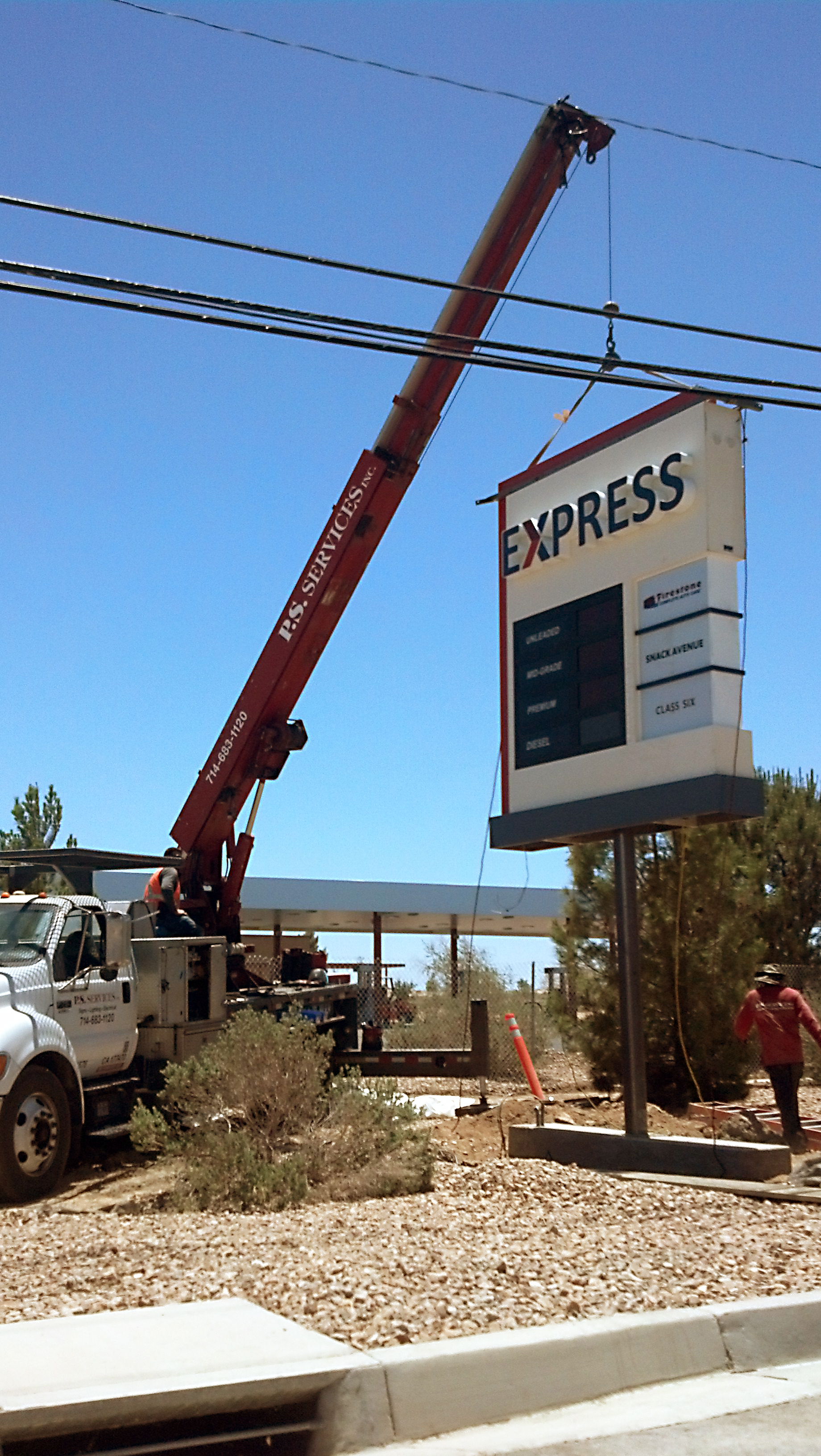 Edwards Gas Station AAFES Exchange