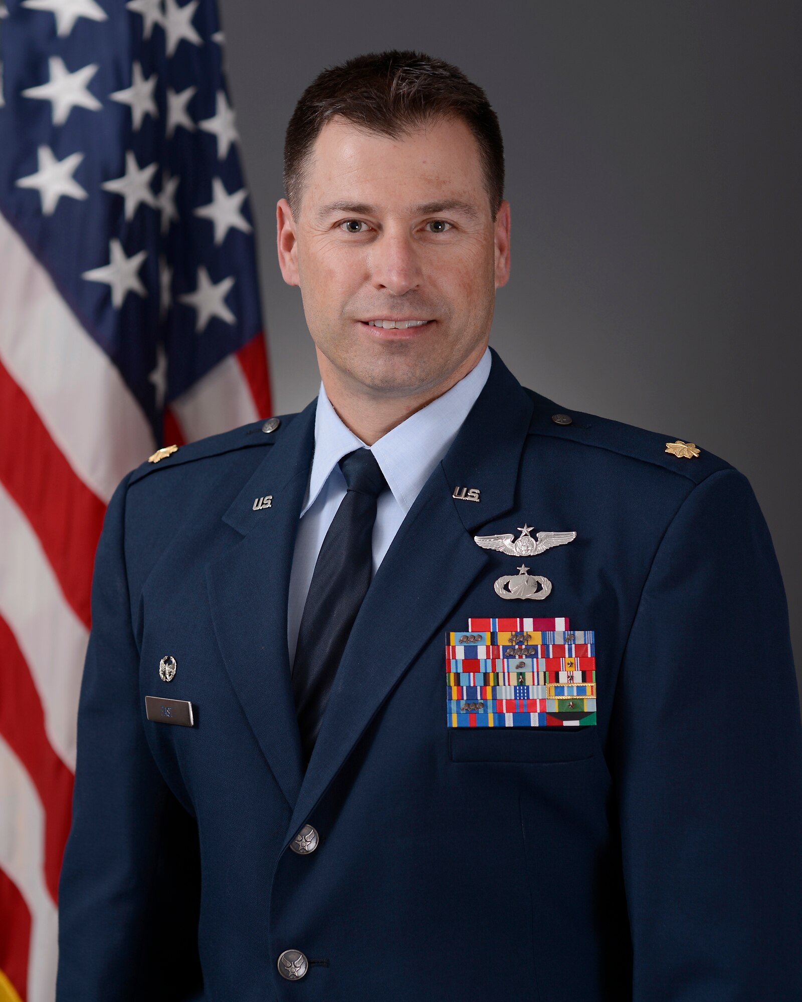 Maj. Timothy W. Fast, 325th Comptroller Squadron commander