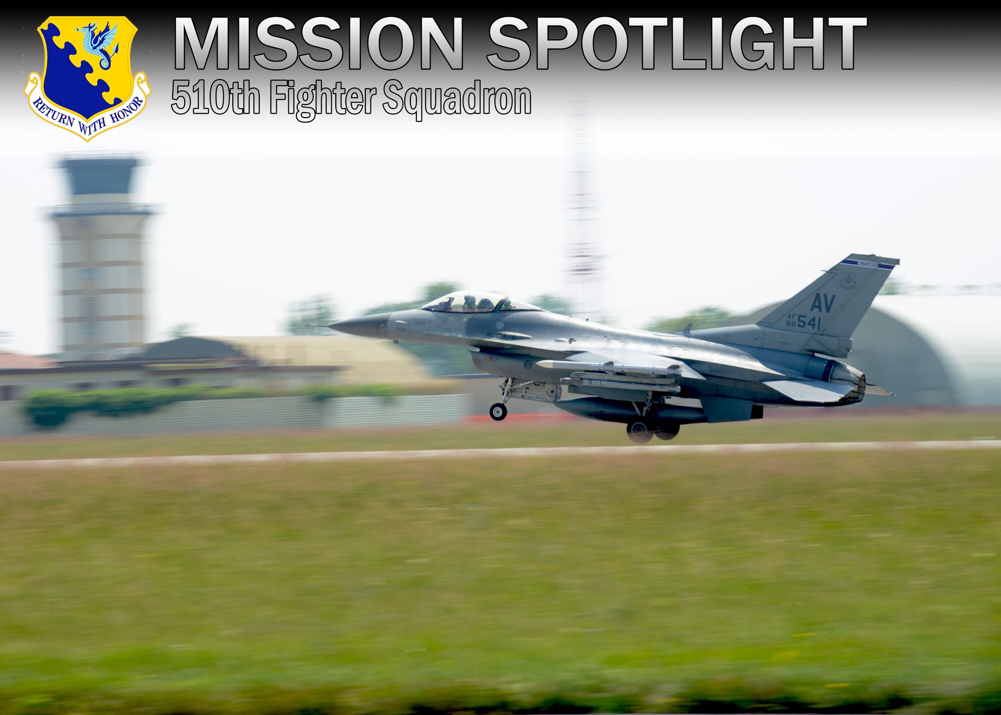 An F-16 Fighting Falcon with the 510th Fighter Squadron, takes off on a training flight June 17, 2013, at Aviano Air Base, Italy. The 510th FS trains strenuously to provide on-demand combat airpower to U.S. and NATO combatant commanders in order to meet National Security objectives. (U.S. Air Force Photo/Airman Ryan Conroy)