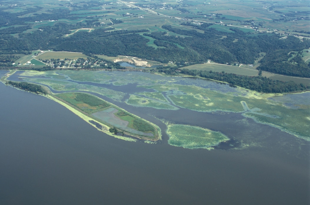 Pool 11 Islands Habitat Restoration and Enhancement Project included the construction of Sunfish Lake.