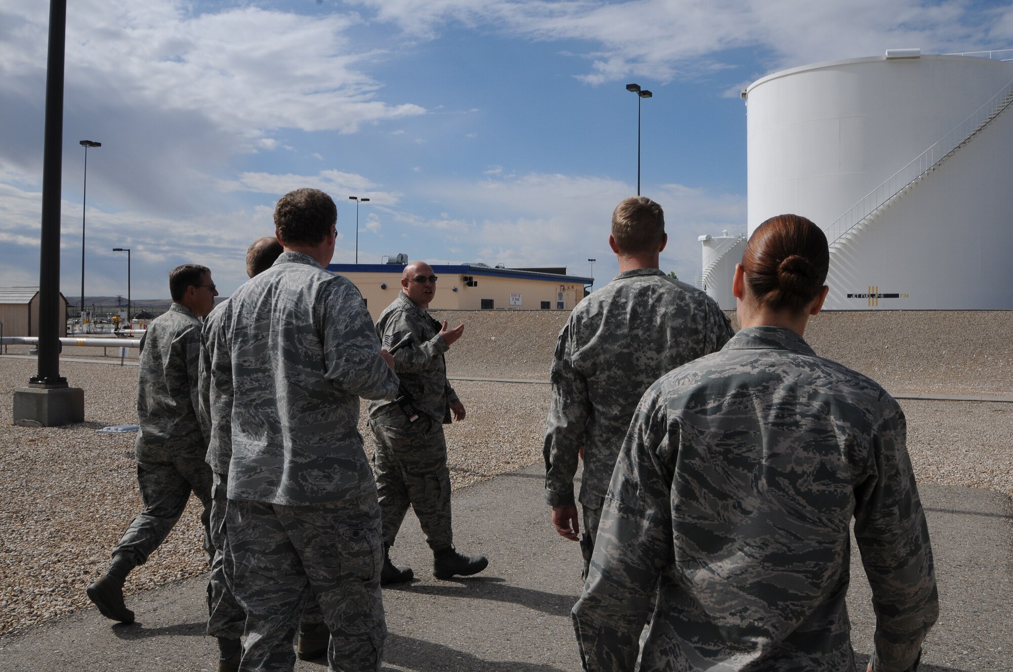 Commander Lt. Col. Linda Schneider and the Airmen of the 124th Fighter Wing Logistics Readiness Squadron showed off their skills, equipment and capabilities at an open house and tour here July 13. (Air National Guard Photo by Tech. Sgt. Sarah Pokorney)