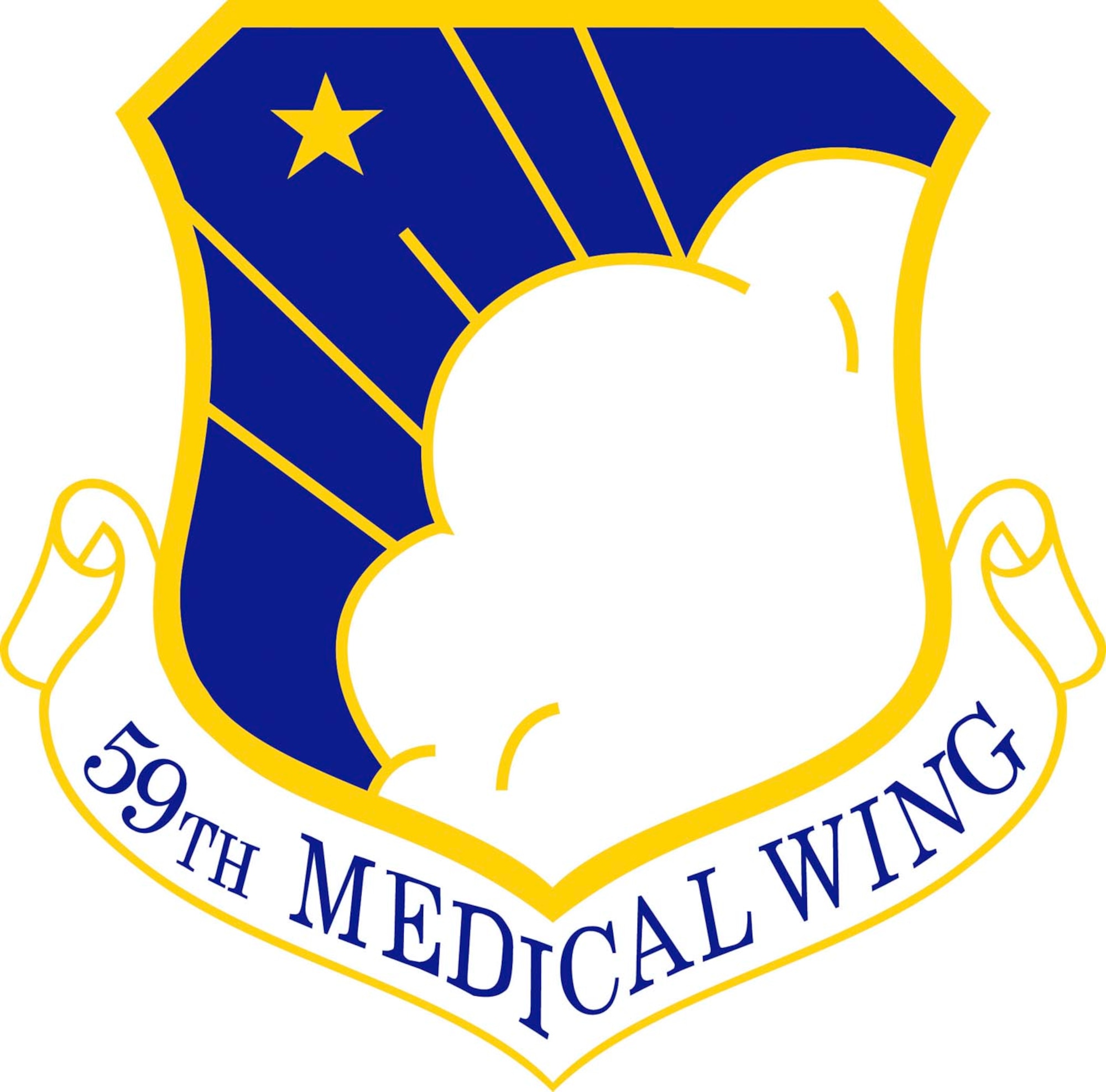 Courtesy illustration of the 59th Medical Wing emblem.