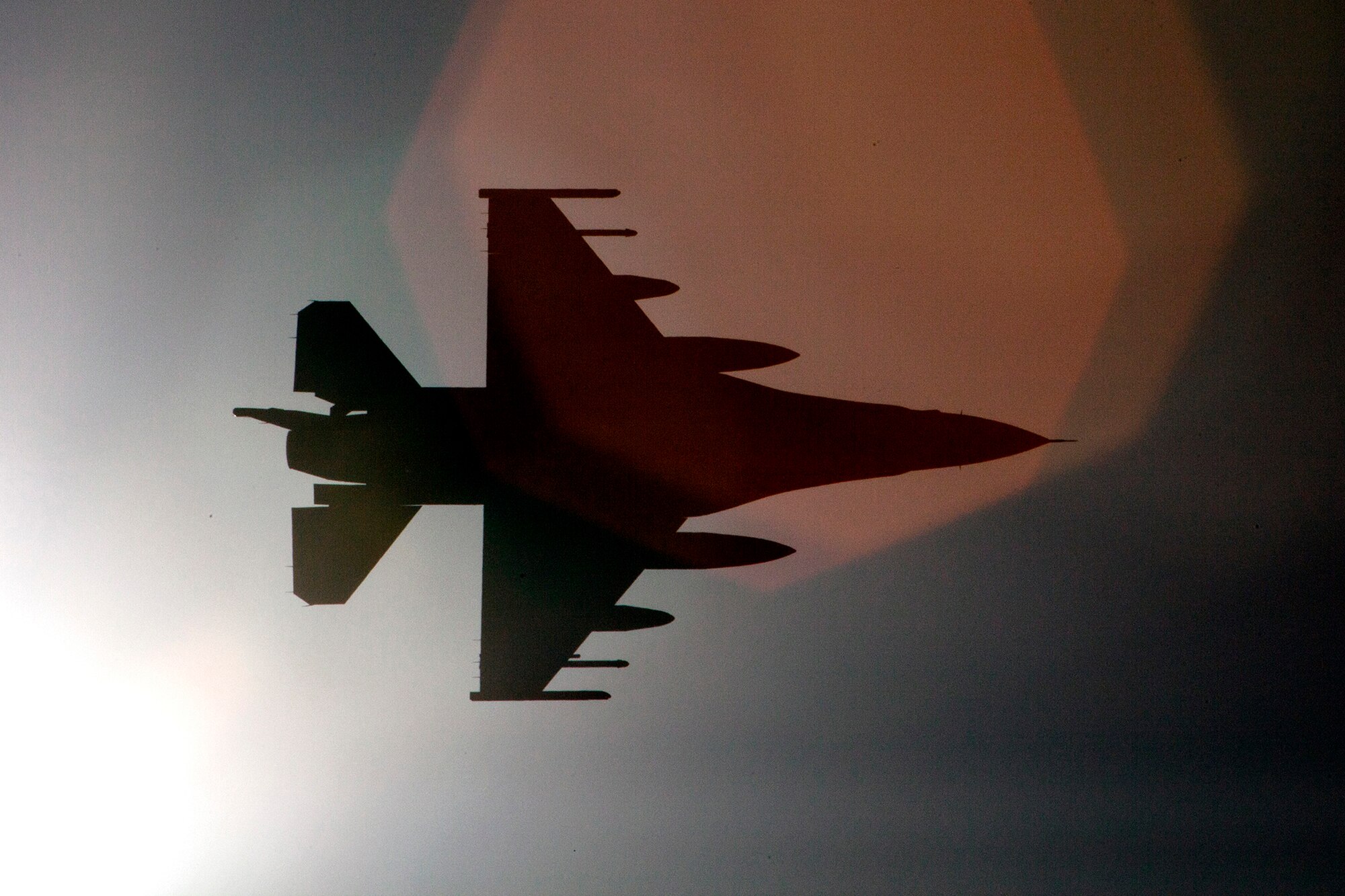 An F-16 Fighting Falcon arrives at a training base in Northern Jordan June 10, 2013, as part of Exercise Eager Lion.  Eager Lion is a U.S. Central Command-directed, irregular warfare-themed exercise focusing on missions the United States and its coalition partners might perform in support of global contingency operations. The F-16 is from the 180th Fighter Wing, Ohio Air National Guard.  (U.S. Air National Guard photo/Senior Master Sgt. John P. Rohrer)